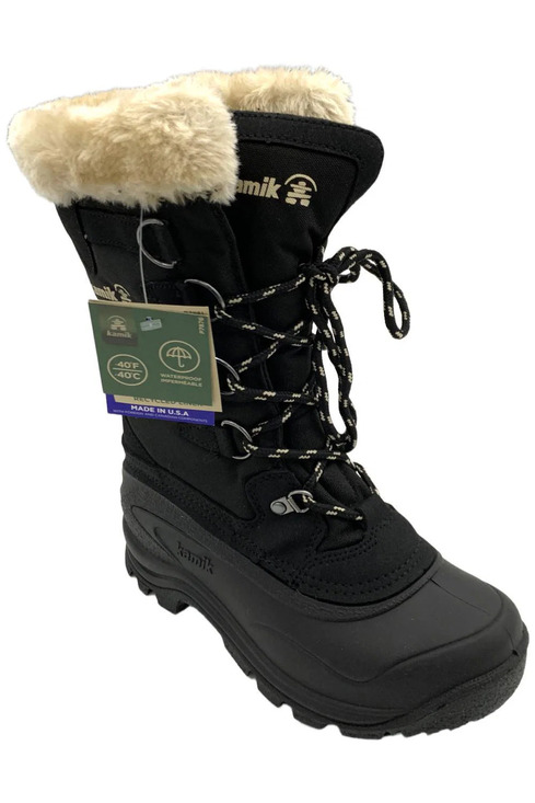Kamik Shoes - Kamik Women's Shellback Insulated Winter Boot Black - Medium